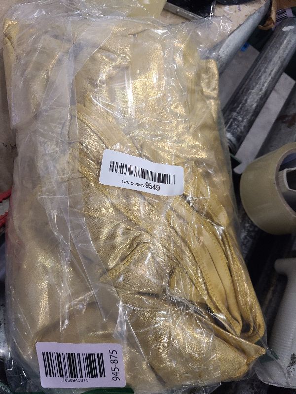 Photo 1 of 10x10 ft Gold Sequin Backdrop Curtain Panels for Parties, Wrinkle Free Glitter Photo Backdrop Drapes 2 Panels 5x10FT Shimmer Back Drop Cloth for Wedding Birthday Christmas Photography Background