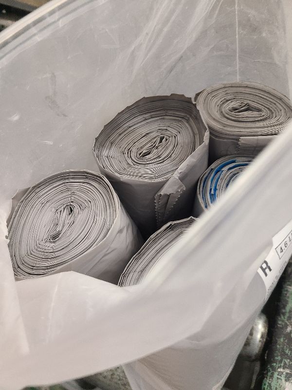 Photo 1 of 120 Count Cat Litter Box Bags for Neakasa and PetPivot Open Self-Cleaning Cat Litter Boxes, Extra Thick Heavy Duty Liners Replacement, Unscented, 27" x 13", Holds 22 lbs