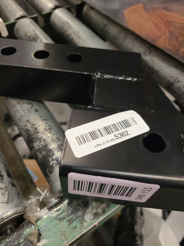 Photo 1 of 2" Hitch Receiver, Trailer Hitch Extender Riser Hitch Adapter with 4 inch Drop/Rise Attaches to Class 3 or 2 Hitch Receiver with Pin and Clip