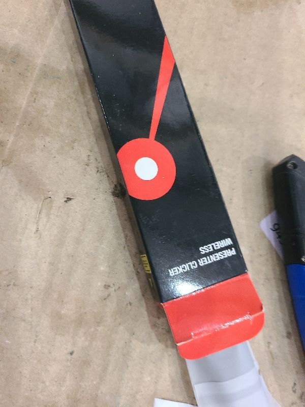 Photo 1 of 2 in 1 USB Type C Presentation Clicker with Laser Pointer, Wireless Presenter for PowerPoint Presentation PPT Clicker, 2.4GHz Presenter Remote Slide Advancer with Bright Red Laser Pointer