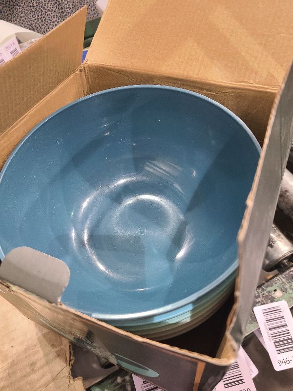 Photo 1 of ?6 Pcs?Unbreakable Mixing Bowls Unbreakable Salad Bowls, 68 Ounces Microwave and Dishwasher Safe BPA-Free Serving Bowls for Cereal,Salad,Soup,Ramen,Noodle,Oatmeal,Snack Apply to Kitchen,Freezer