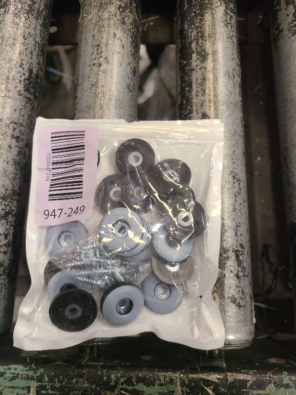 Photo 1 of 1" Screw on Furniture Glides Sliders-Furnigear PTFE (Teflon) Chair Leg Movers Sliders for Carpet and Hardwood Surface - Move Your Furniture Easy & Safely - Best Floor Protector (40pack)