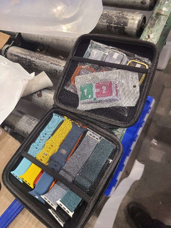 Photo 1 of 10 Pack Sport Band Compatible with Apple Watch Bands 44mm 45mm 46mm for Women Men, Watch Screen Protector Case&Organizer (Compatible for Apple Watch Series 11/10/9/8/7/6/5/4/SE/SE 2nd