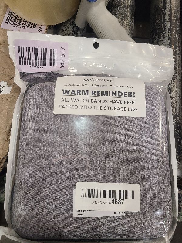 Photo 1 of 10 Pack Sport Band Compatible with Apple Watch Bands 44mm 45mm 46mm for Women Men, Watch Screen Protector Case&Organizer (Compatible for Apple Watch Series 11/10/9/8/7/6/5/4/SE/SE 2nd