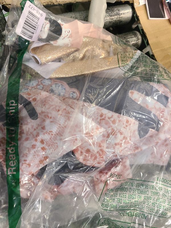 Photo 1 of 13th Birthday Decorations for Girls, 33pcs It's My 13th Birthday Crown and Sash, Black Rose Gold 13 th Banner Balloons Backdrop Hanging Swirls Paper Fans, 13 Years Old Party Supplies