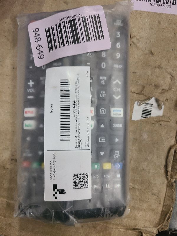 Photo 1 of ?Pack of 2? New Universal Remote for All Samsung TV Remote, Replacement Compatible for All Samsung Smart TV, LED, LCD, HDTV, 3D, Series TV