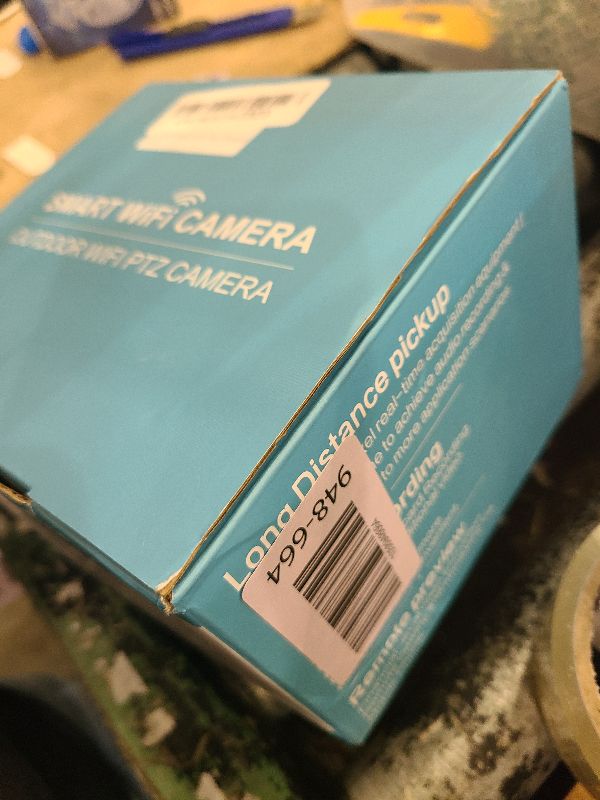 Photo 1 of 2K Outdoor Security Cameras, 3MP Pan-Tilt 360° View IP Surveillance Camera, 2.4G WiFi Dome Cameras for Home Security, Motion Detection and Siren, 2-Way Audio, Full Color Night Vision, Waterproof