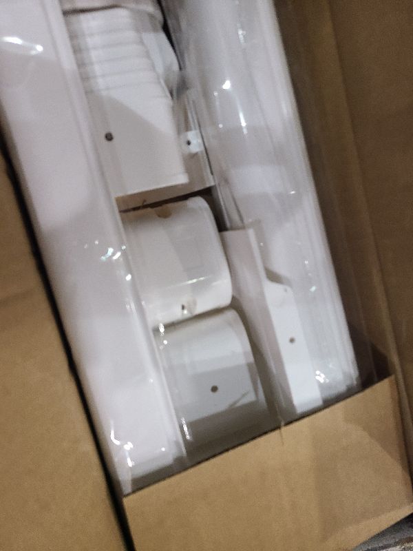 Photo 1 of 3" W 4.2Ft L Line Set Cover Kit for Mini Split Air Conditioners Decorative PVC Slim Line Cover for Central AC & Heat Pumps Systems Tubing Cover