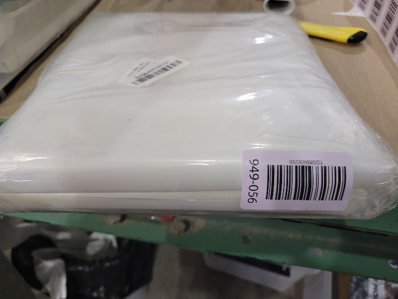 Photo 1 of 10 x 20 FT Clear Greenhouse Plastic Sheeting, 6 Mil Polyethylene Film Heavy Duty, Water Sun Frost Wind Dust Resistant Winter Hoop House Toughness Plastic Cover for Farming, Gardening, Agriculture,DIY