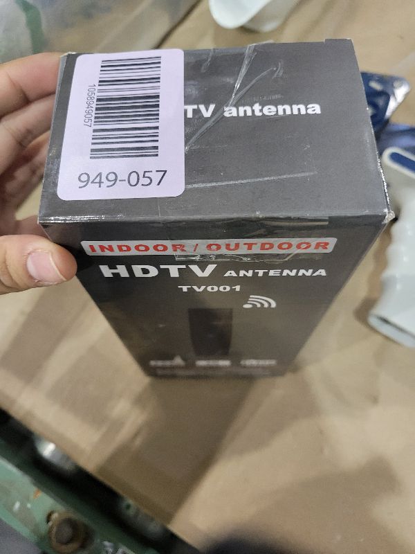 Photo 1 of 2025 Antenna for Smart TV for Local Channels,TV Antenna Indoor for Long Range Reception, Digital Antenna for Easy Installation and All Smart/Old TVs, Supports 4K 1080P HD VHF UHF