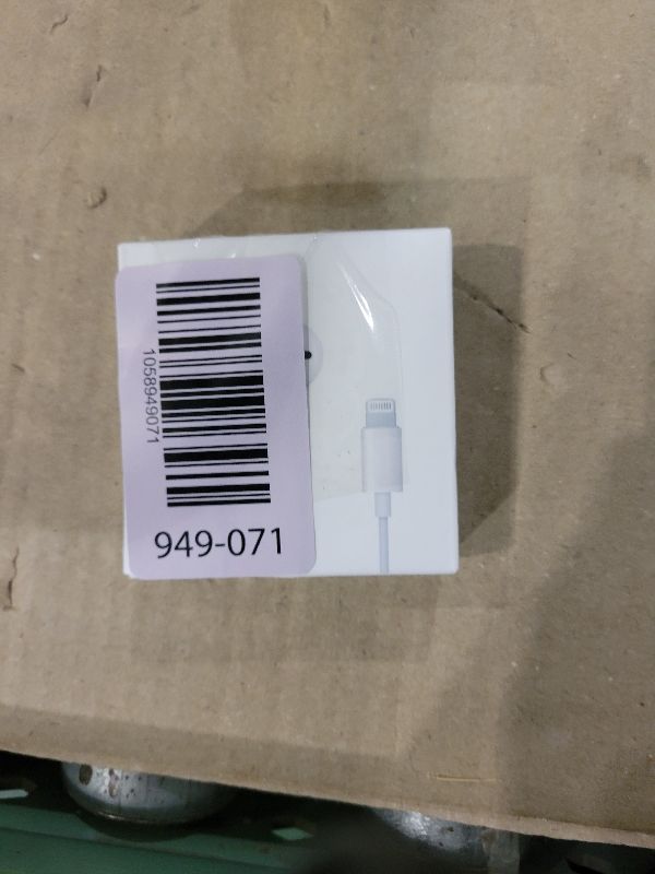 Photo 1 of 1Pack Wired Earphones for iPhone Earbuds with Lightning Connector (Built-in Mic & Volume Control) [Official Certified] Headphones Compatible with iPhone 14/13/12/SE/11/XR/XS/X/7/7Plus/8/8Plus Headsets