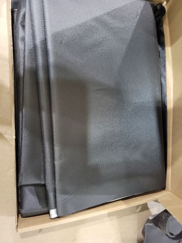 Photo 1 of 100% Blackout Shades Curtains for Bedroom 57x 79Inch,No Drill,Portable,DIY Cut,Removable,Black Out Blinds Window Cover for Baby Nursery,RV,Media Room,Hook Loop Tape Straps Stickers,Magnetic Clips