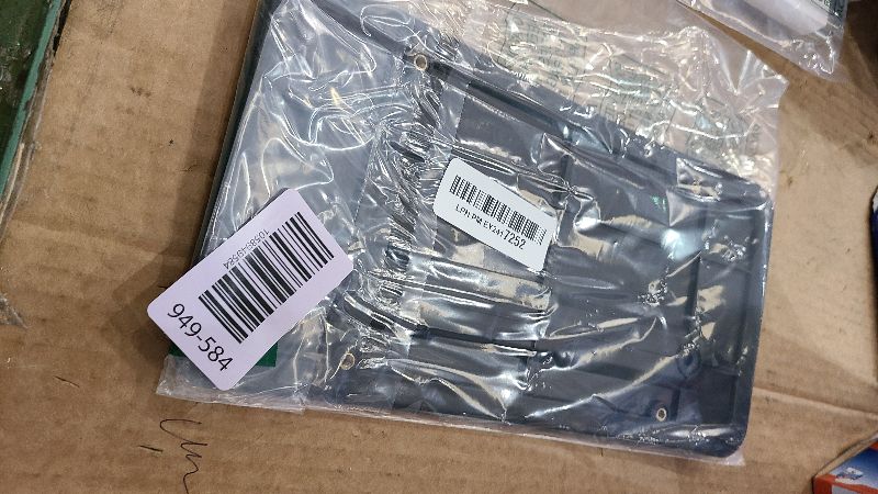 Photo 1 of 109684400B Rear License Plate Frames for 2017-2023 Tesla Model 3 and 2020-2025 Model Y Car, Rear Plate Holder with 4 Brass Mounting Screw Holes, Rust Proof Rattle Proof License Plate Holder Bracket