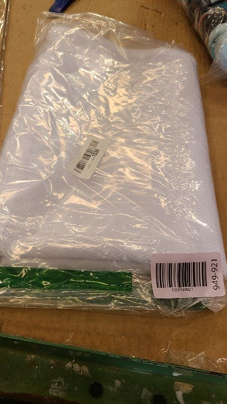 Photo 1 of 2 Pack Large Mesh Laundry Bag, 24×36 inch Heavy Duty Mesh Laundry Bags Drawstring Lockable, White Laundry Hamper Liner, for Factories, College, Travel, Dorms, Family and Apartment Dwellers