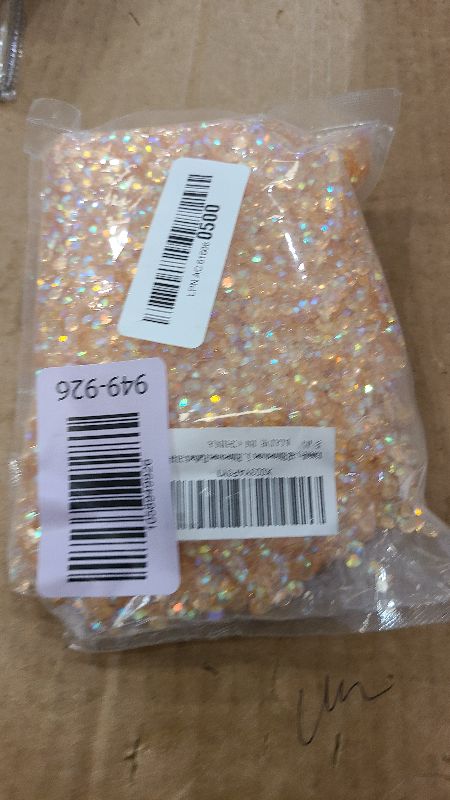 Photo 1 of 15000 Pcs Orange AB Rhinestones Flatback Bulk, SS20/5mm Non-Hotfix Crystal Round Jelly Rhinestones for Crafts Makeup Nails Face Tumblers Clothes Shoes Handmade Decoration