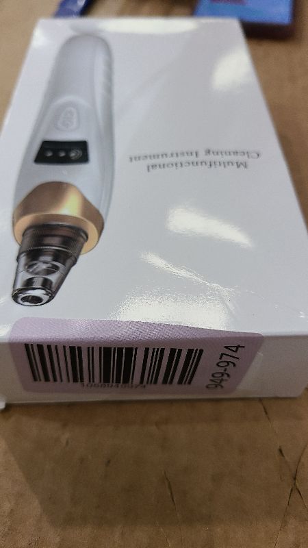 Photo 1 of 2025 Blackhead Remover Pore Vacuum,Facial Pore Cleaner-5 Suction Power,5 Probes,USB Rechargeable Blackhead Vacuum Kit Electric Acne Extractor Tool for Adult