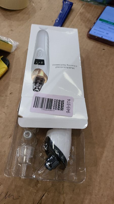 Photo 1 of 2025 Blackhead Remover Pore Vacuum,Facial Pore Cleaner-5 Suction Power,5 Probes,USB Rechargeable Blackhead Vacuum Kit Electric Acne Extractor Tool for Adult