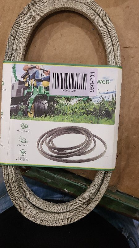Photo 1 of 1/2 X 89 Aramid Cord Mower Drive Belt for John Deere GX20006 UC30568 105 115 125 135 145 D110 D120 D125 D130 D140 D150 D155 D160 D170 L105 L107 L108 L110 L111 L118 L120 L130