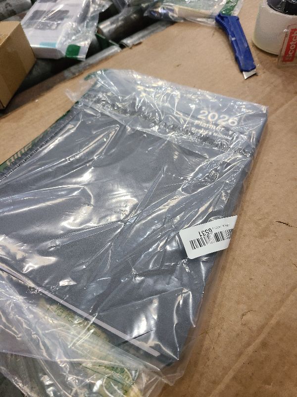 Photo 1 of 2026 Blue Sky Weekly/Monthly Planner, 8-1/2" x 11", Passages/Charcoal Metallic, January To December, 100008