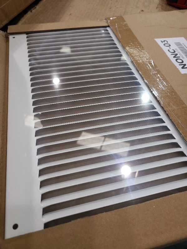 Photo 1 of 14x14 Return Air Grille(Duct Opening Size),Air Return Vent Cover,Flat Vent Cover,Rejillas De Aire Acondicionado Para Casa,Return Air Grilles,Outer Dimensions:15.75"Wx15.75"H(14"W x 14"H, Duct Opening)