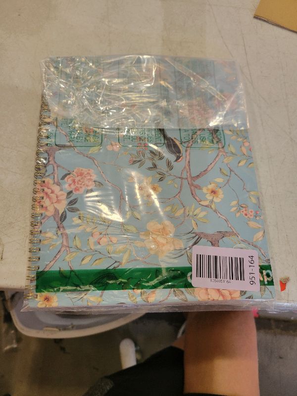 Photo 1 of 2026 Monthly Planner - 2026 Planner with Tabs, Monthly Planner/Calendar 2026, Jan. 2026 - Dec. 2026, 9" x 11", Strong Gold Twin-wire Binding, Back Pocket, Note Pages - Floral