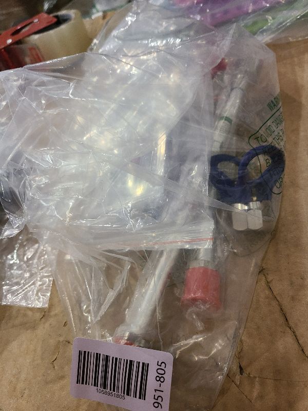 Photo 1 of 10 Pieces Airless Paint Sprayer Gun Accessory Set Equipped with 2 Extension rods 6 Spray Tips and 2 Nozzle Seats Suitable for Home Renovation .?109, 211, 313, 415, 517, 623?