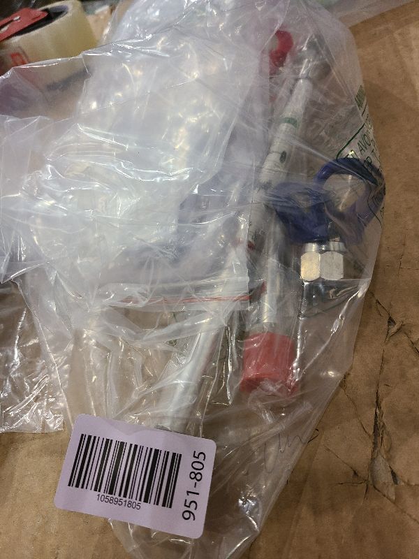 Photo 1 of 10 Pieces Airless Paint Sprayer Gun Accessory Set Equipped with 2 Extension rods 6 Spray Tips and 2 Nozzle Seats Suitable for Home Renovation .?109, 211, 313, 415, 517, 623?