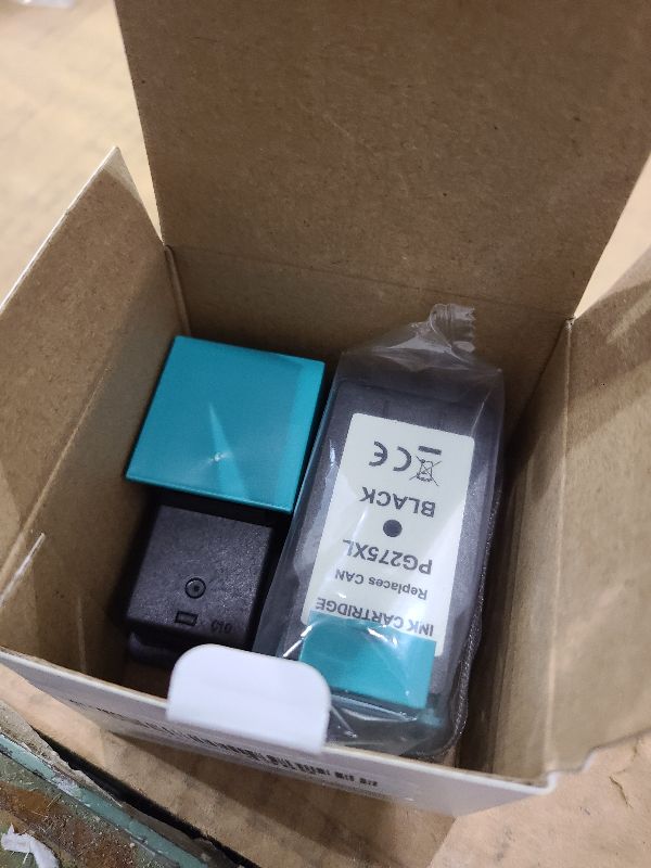 Photo 1 of 275XL Black Ink Cartridge Value Pack Replacement for Canon PG-275 XL 275 XL Ink Compatible with TS3520 TS3522 TR4720 TR4722 Printer (2 Black)