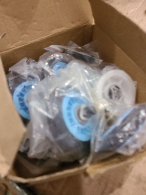 Photo 1 of ?Upgraded?Dryer Roller Replacement Part for Samsung DV42H5000EWA3 DV45H7000EWA2 DV48H7400EWA2 DV42H5200EPA3 DV40J3000EWA2, DC97-16782A Dryer Roller DC93-00634A Idler Pulley 6602-001655 Dryer Belt Kit