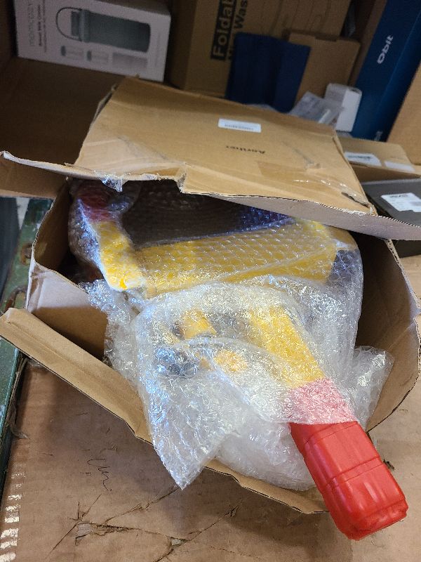 Photo 1 of 2 Pcs Wheel Lock for Cars, Heavy Duty Trailer Wheel Lock Universal Security Anti Theft Tire Clamp for Vehicles Boot Camper SUV ATV Boat Motorcycle Deterrent(Red)