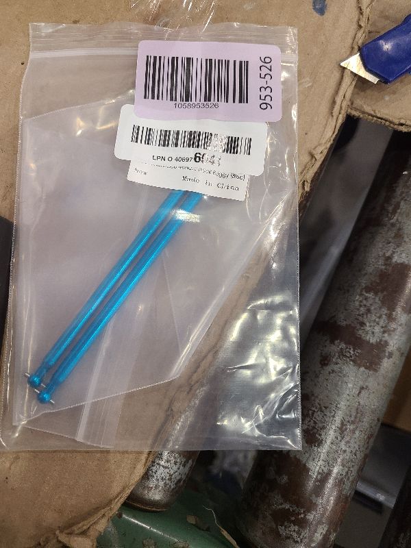 Photo 1 of 2Pack Share Goo Metal Centre Drive Shaft DogBone 157mm 03003 Compatible with HSP 94103 94123 1/10 RC 4WD Model Car Truck Buggy (Blue)