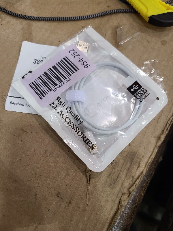 Photo 1 of 1.5ft Short iPhone 14 Carplay Charger Cable, USB A to Lightning Cable for iPhone 14, 14 pro max, 13, Plus, SE 2nd/12/11/Xs/XR, iPad 4/5/ 6/7/ 8, Mini 2/3/4/5, Air 2/3 Charger Cord, Car Charging Cable