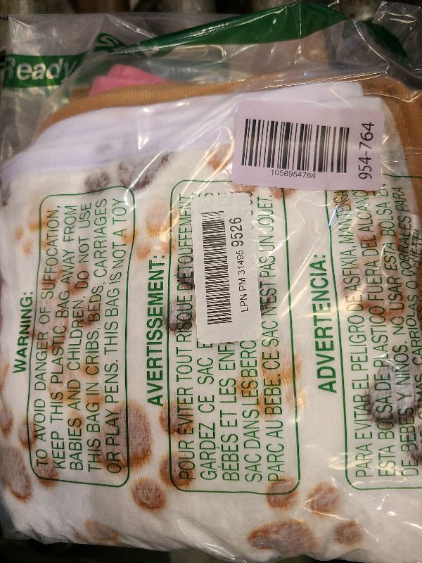 Photo 1 of 1 Pack 3 Blankets Super Soft Fluffy Premium Fleece Pet Blanket Flannel Throw for Dog Puppy Cat Paw Brown/Pink/White Small(23x16 inch)