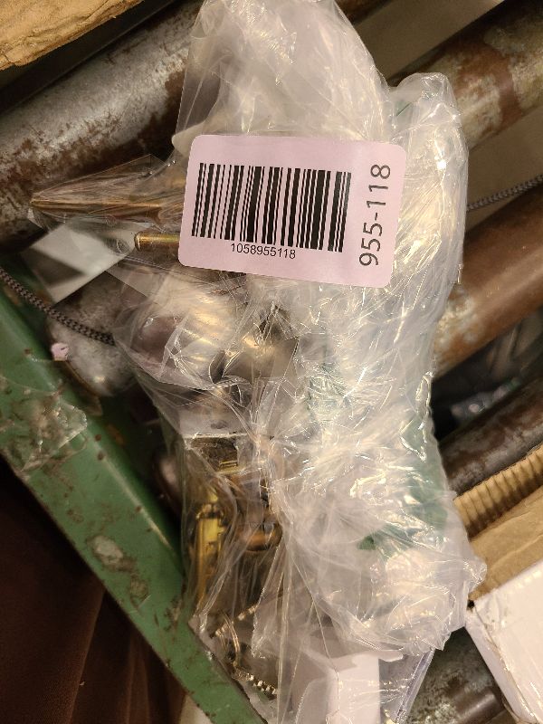 Photo 1 of 1 Set All Keyed Same Entry Door Knobs and Single Cylinder Deadbolt Combo Set for Entrance and Front Door, Keyed Alike Exterior Door Lock Set with Keys, Satin Nickel Deadbolt Lock and Door Knob Set