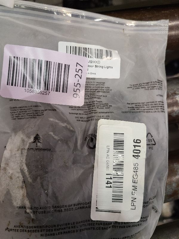 Photo 1 of 13ft Smart Outdoor String Lights Extension Cord?4m Power Cable with 3-Pin Plug?Compatible with Go-ve Lights (13FT)