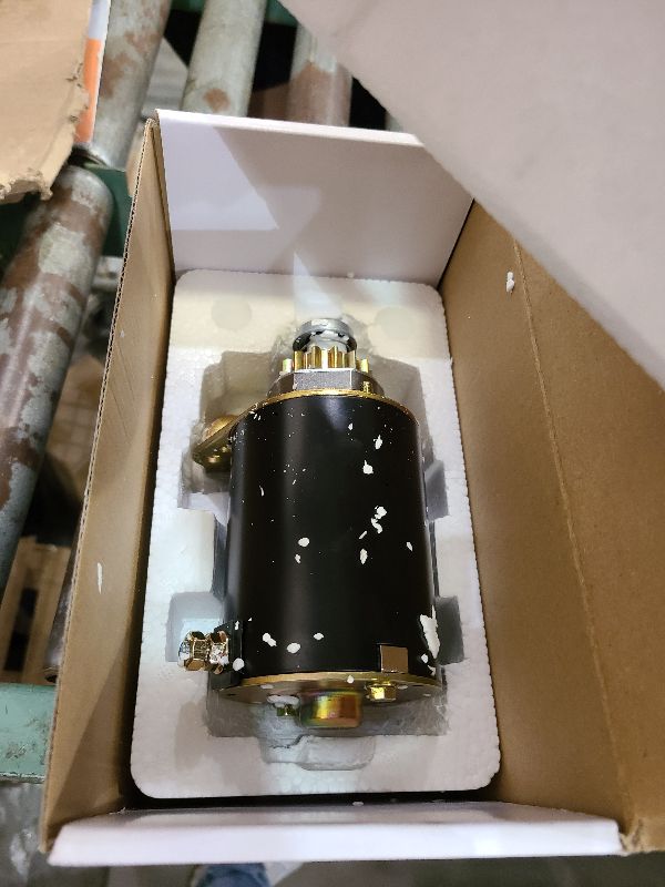 Photo 1 of 14 Tooth Starter Motor Replacement For Craftsman LT1000 LT2000 DYT4000 YT3000 B & S 13-21Hp 31H777, 42"48" Deck Riding Mower OHV John Deere LA120 LA135 LA145 LA155 LA165 LA100 LA105 LA125 Z225 Z225A