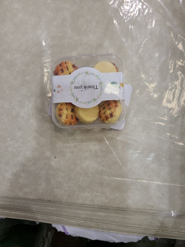 Photo 1 of 10pcs Miniature Apple Pies, 3D Resin Food Cabochons, Dollhouse Miniatures, Craft Supplies, Jewelry Making