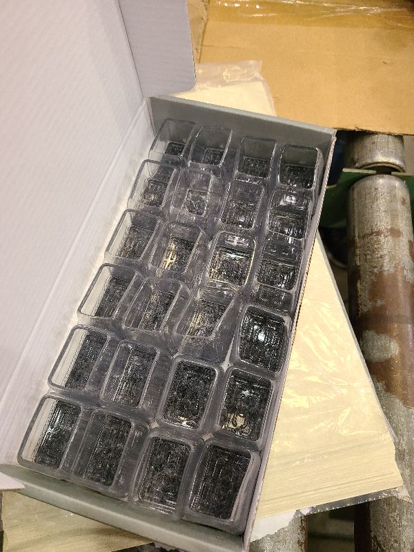 Photo 1 of 24PCS Rectangular Chair Leg Floor Protectors, Furniture Sliders, Non-Slip Felt Furniture Pads for Hardwood Floors, Silicone Cap Covers to Protect Floors,(Fit L :1.34-1.57", W: 0.87-1.18")