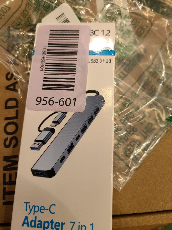 Photo 1 of ?Upgrade? USB C/USB Hub, BERLAT Aluminum 7 in 1 USB C & USB Hub with USB 3.0, USB 2.0 Ports for PC/Laptops/MacBook Pro/Air/iMac/iPad and More Devices
