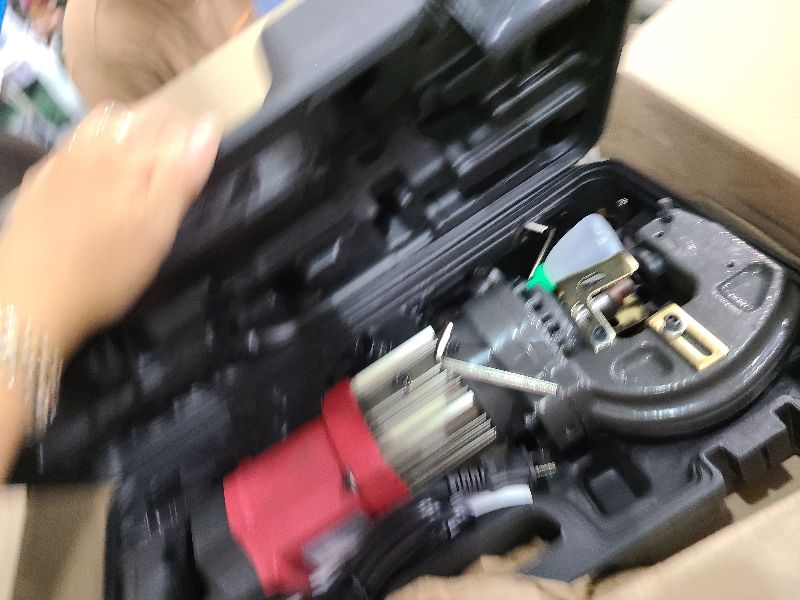 Photo 1 of 1400W Electric Hydraulic Hole Punch for Metal,Steel Hole Punch Heavy Duty Hydraulic Hole Puncher,Electric Punching Machine with 5 Dies - Precise Drilling for Aluminum Copper Plate Angle Iron,MHP-20