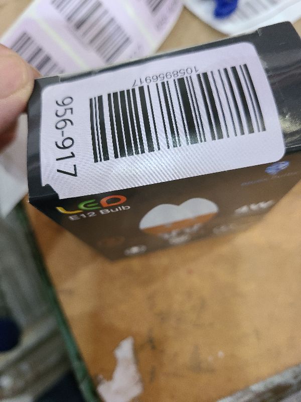 Photo 1 of 2 Pack BlueX LED Candle Orange Light Bulb - 4W (40Watt Equivalent) - E12 Base Orange LED Bulb, Party Decoration, Porch, Home Lighting, Holiday Lighting, Chandelier Light Bulbs, Candelabra Bulbs