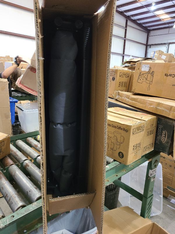 Photo 1 of  Folding Camping Cot W/Mat for Adults, Adjustable Heavy Duty Outdoor Bed,1200 D Layer Oxford Travel Camp Cots