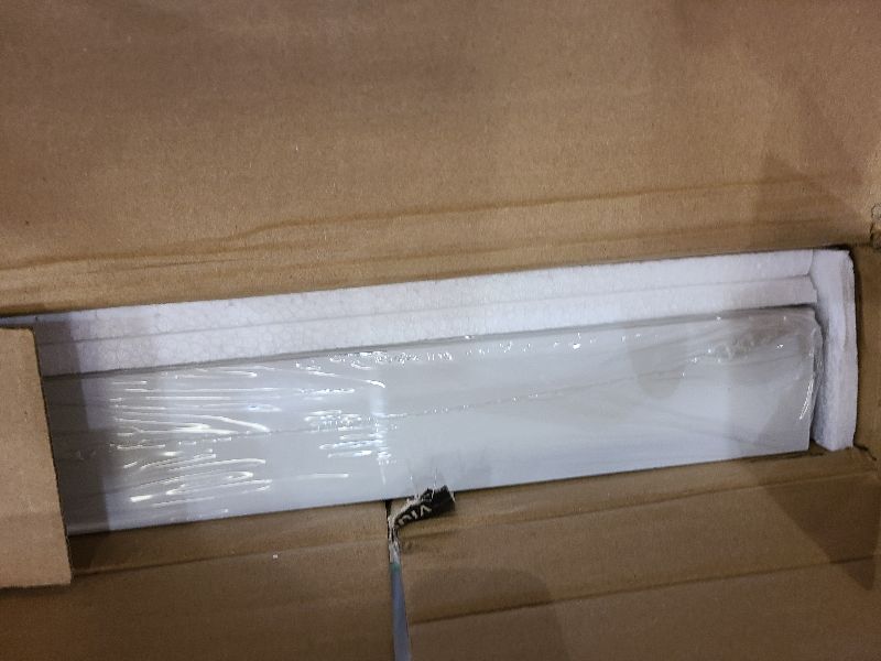 Photo 1 of 12" Deep White Floating Shelves,Over Toilet Long Wall Mounted Modern Farmhouse 36 inches,Wall Shelves with Invisible Brackets for Bedroom, Bathroom, Living Room, Kitchen, Set of 1