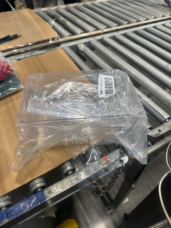 Photo 1 of ****ONLY ONE***** Lifewit 2-Pack Plastic Divided Caddy Organizer with Handle, Portable Art Supply Storage Organizer for Craft Supplies, Cosmetics, Holds Pencil, Crayon, Brushes, Hair Product, Dorm Shower Caddy, Clear