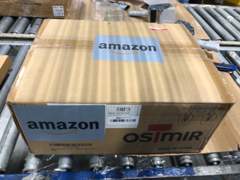 Photo 1 of ***MISSING PARTS*** Osimir Oil Rubbed Bronze Bathroom Light Fixture, 2 Lights Bathroom Vanity Lights Over Mirror with Clear Glass, Farmhouse Bath Wall Sconce Light, WL9167-2A