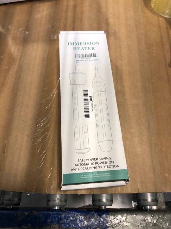 Photo 1 of ***missing parts*** Immersion Water Heater,with 304 Stainless Steel Cover Intelligent Temperature Control and UL Certification Portable Bucket Heater Heat 5 Gallons of Water in Minutes