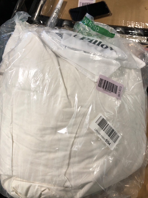 Photo 1 of  * VERY USED*LIANLAM Luxury Canadian White Goose Down Pillow - (1 Pack, 20"x42")