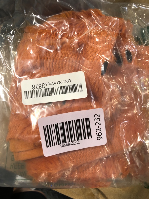 Photo 1 of ***ONLY ONE****DFXSZ Halloween Pillow Covers 12x20 inch Set of 2 Orange Ghost Throw Pillow Cases Soft Plush Faux Fur Wool Couch Cushion Case for Chair Sofa Bedroom Living Room Home Decor PTK03C12