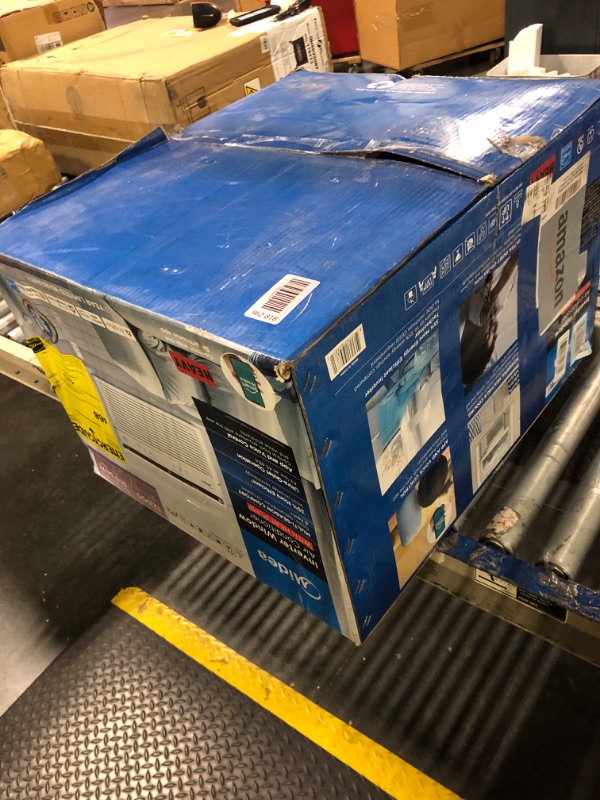 Photo 1 of Midea 12,000 BTU Smart Inverter Air Conditioner Window Unit with Heat and Dehumidifier – Cools up to 550 Sq. Ft., Energy Star Rated, Quiet Operation, Electronic Controls, Remote Control, White