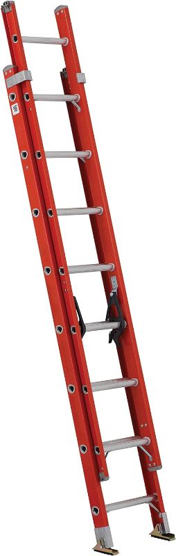 Photo 1 of 
Louisville Ladder 16-foot Fiberglass Extension Ladder, 300-Pound Load Capacity, Type IA, FE3216